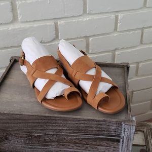 Franco Sarto Suede Sandals